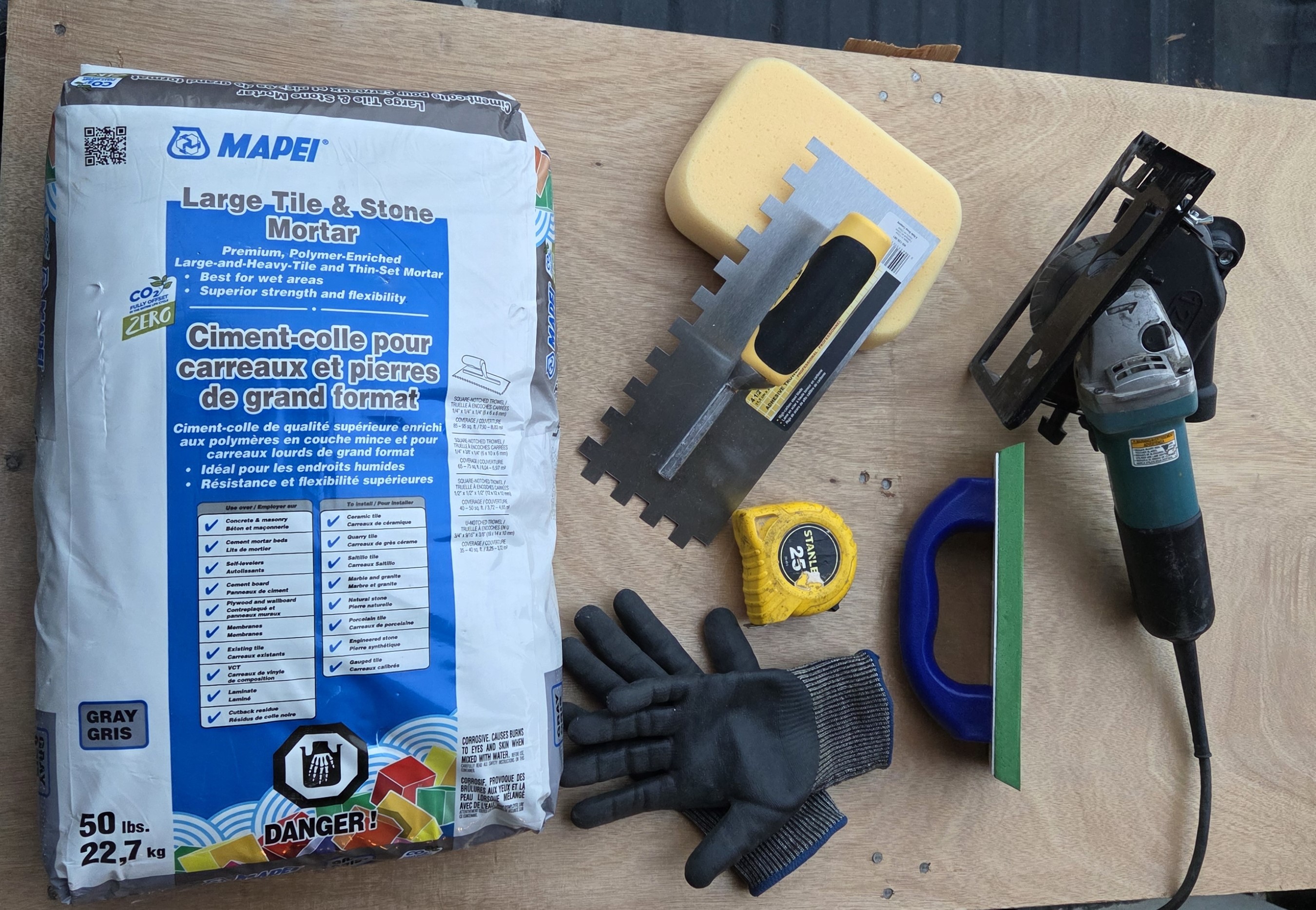 installation of flexible stone millennia stone